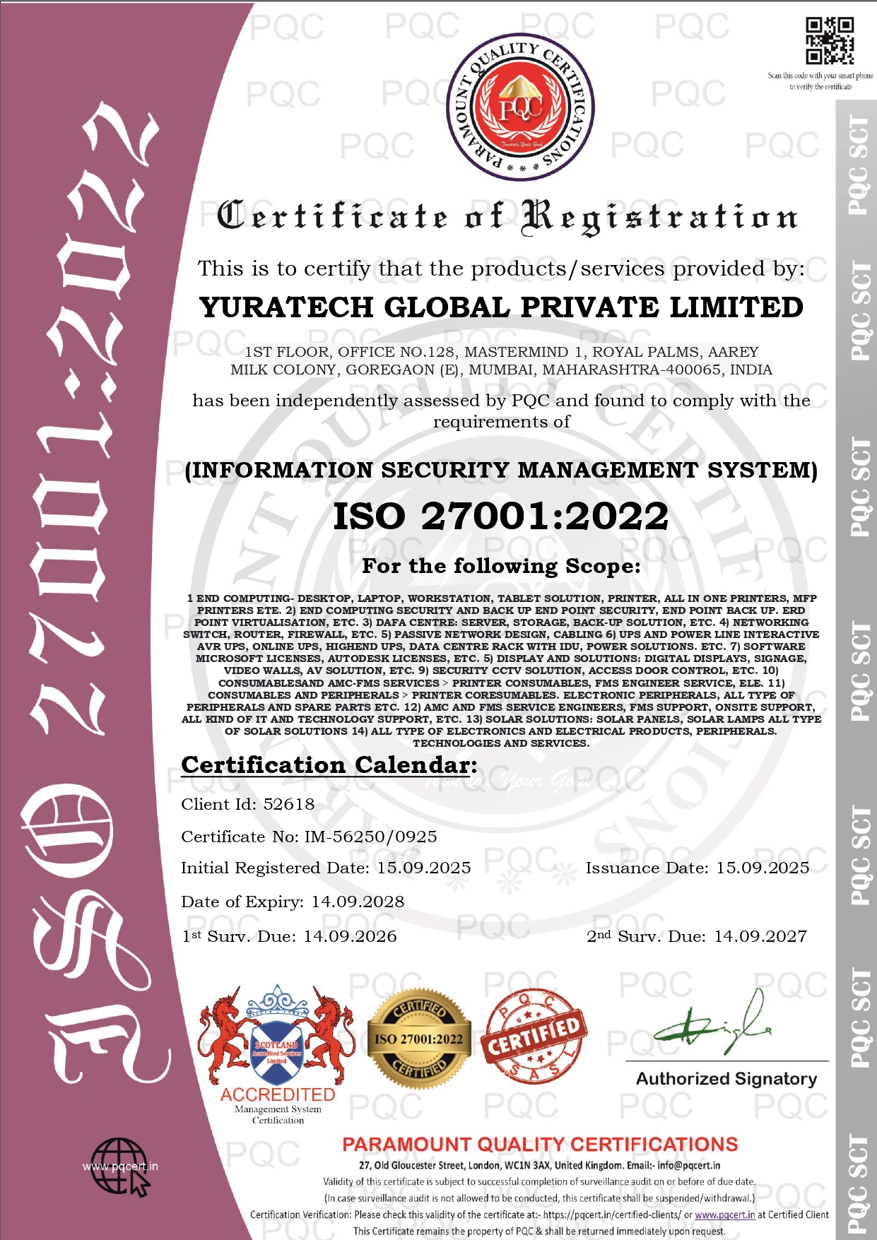 YURAPC certificate 6