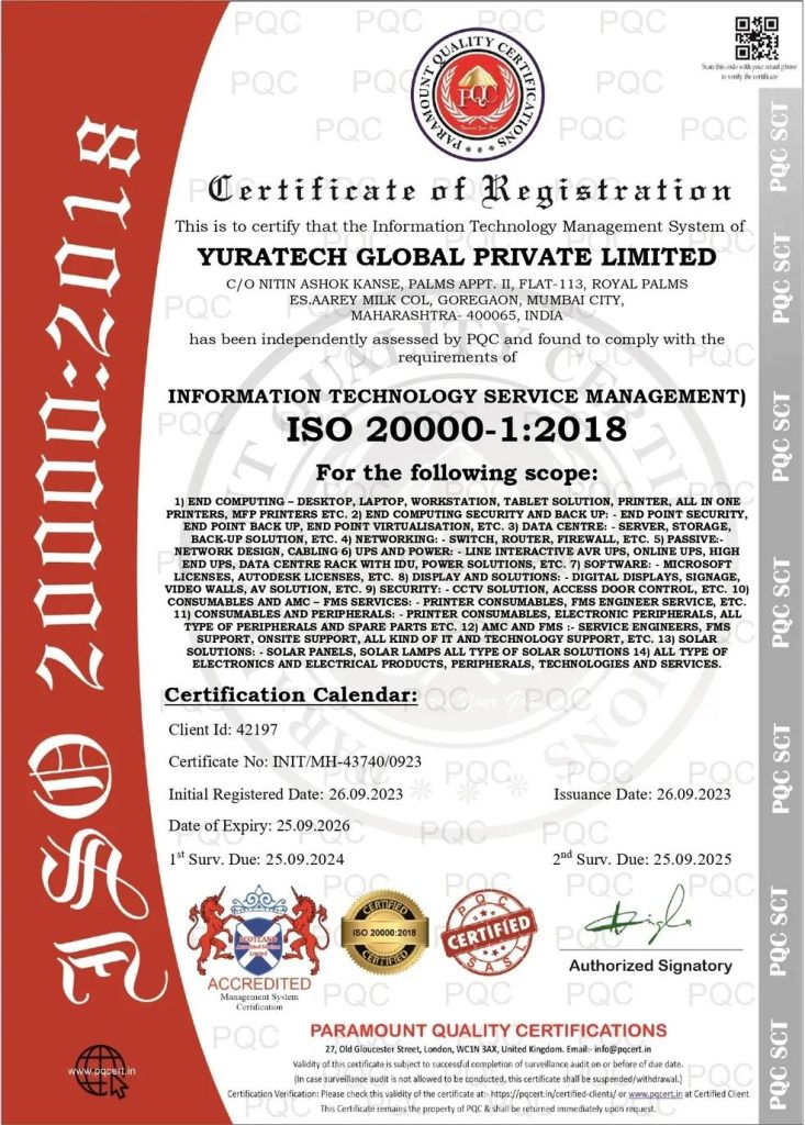 YURAPC certificate 3